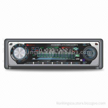 Car DVD Player with Rotary Volume Control and Remote Control